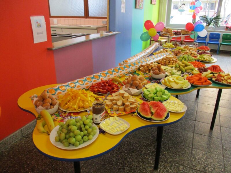 Das Faschingsbuffet