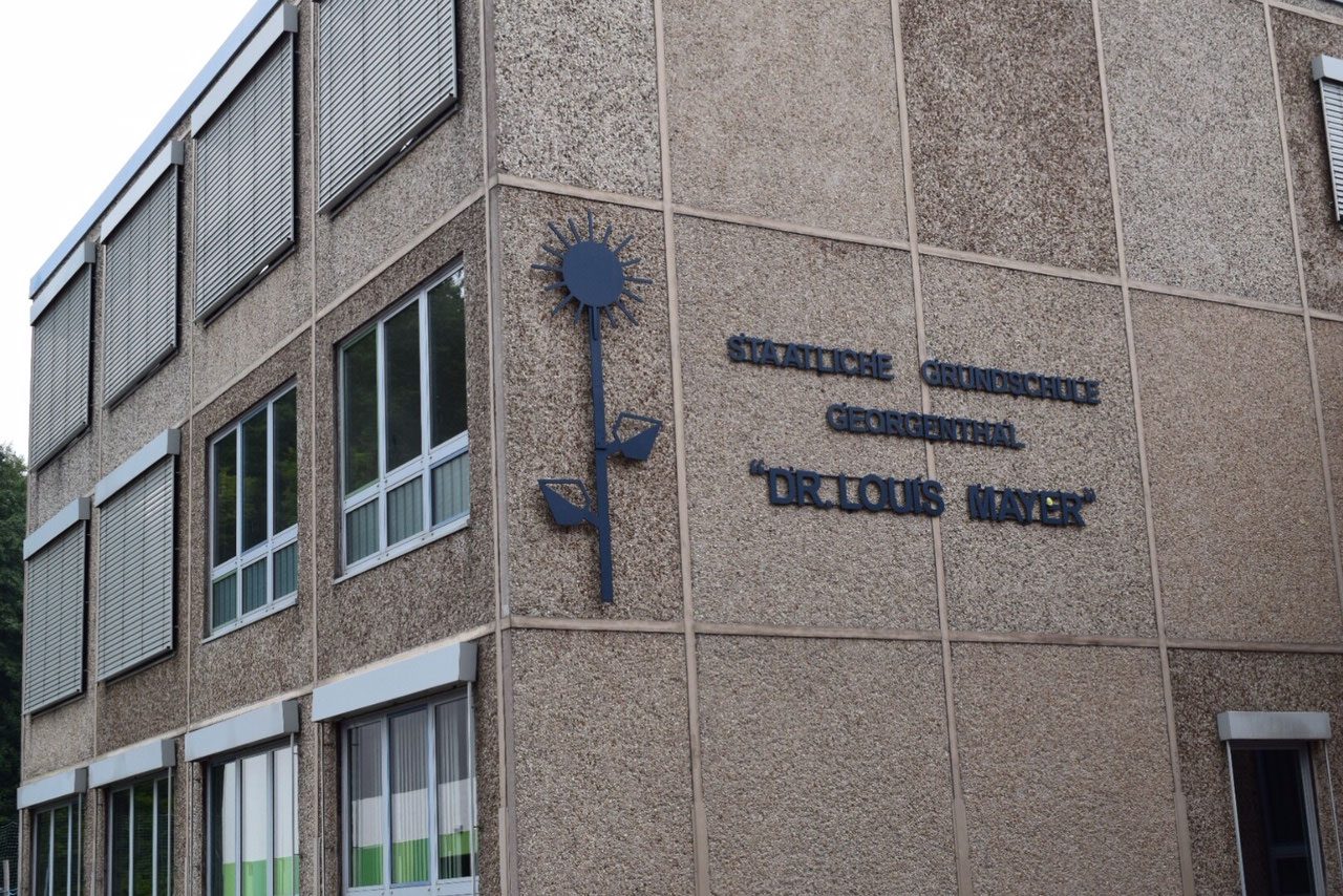 Das Schulgebäude der Grundschule Georgenthal